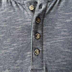 Eddie Bauer Gray Henley Shirt